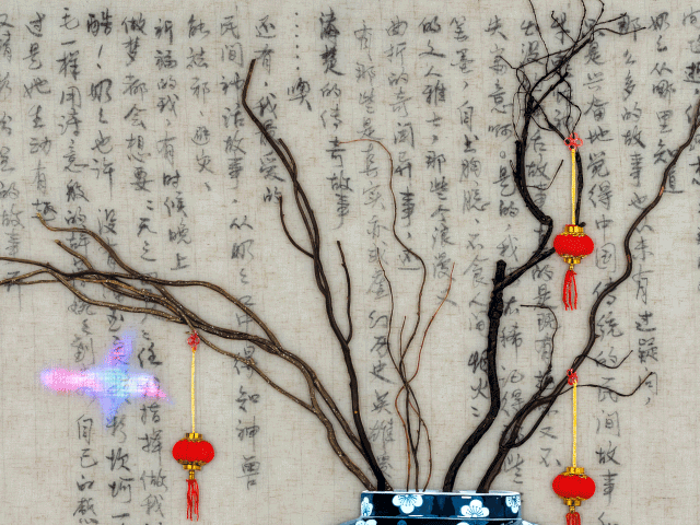 "Paper Lanterns Carrying the Night" by island6 Art Collective (Liu Dao)