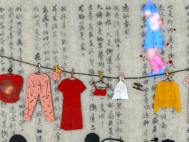 "The Line That Remained" by island6 Art Collective (Liu Dao)