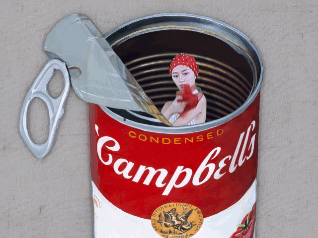 "Campbell's Tomato Soup" by island6 Art Collective (Liu Dao)