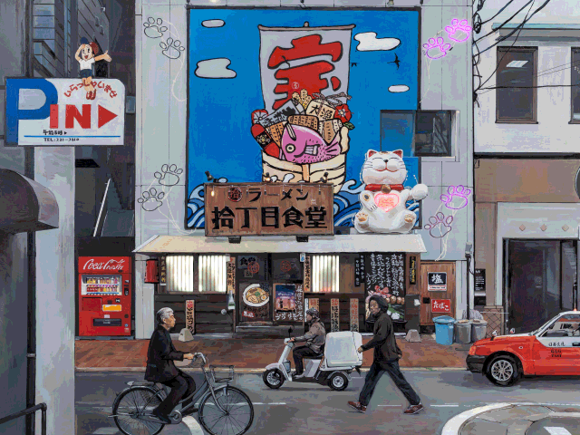 "Shichome Canteen" by island6 Art Collective (Liu Dao)