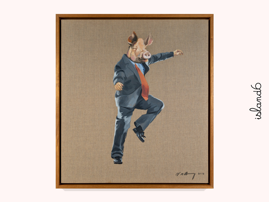 "Party Pig" by island6 Art Collective (Liu Dao)