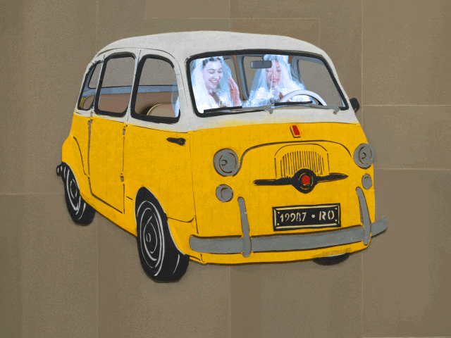 "Runaway Brides"  by island6 Art Collective (Liu Dao)