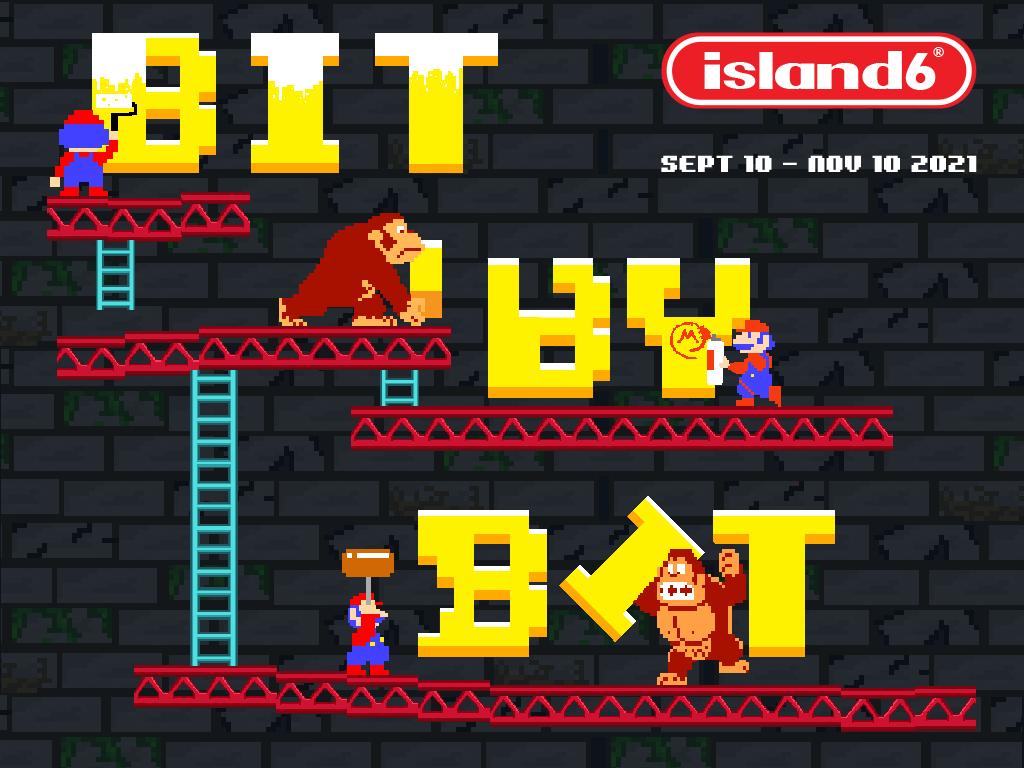 “Bit By Bit” exhibition poster