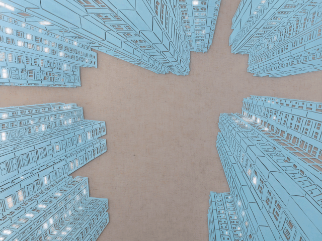 "Vertical Stories"  by island6 Art Collective (Liu Dao)