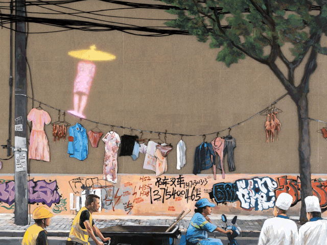 "On Top Of The World, Under The Tip Of My Feet" by island6 Art Collective (Liu Dao)