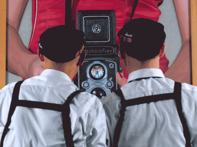 "Yashica Flex" by island6 Art collective (Liu Dao)