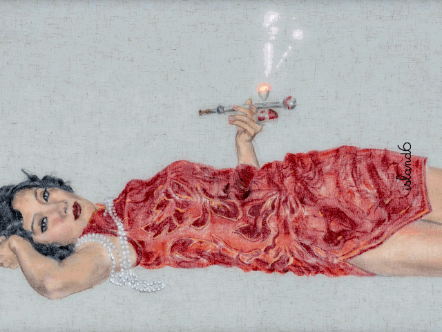 "Smoking Pistol" by island6 Art Collective (Liu Dao)