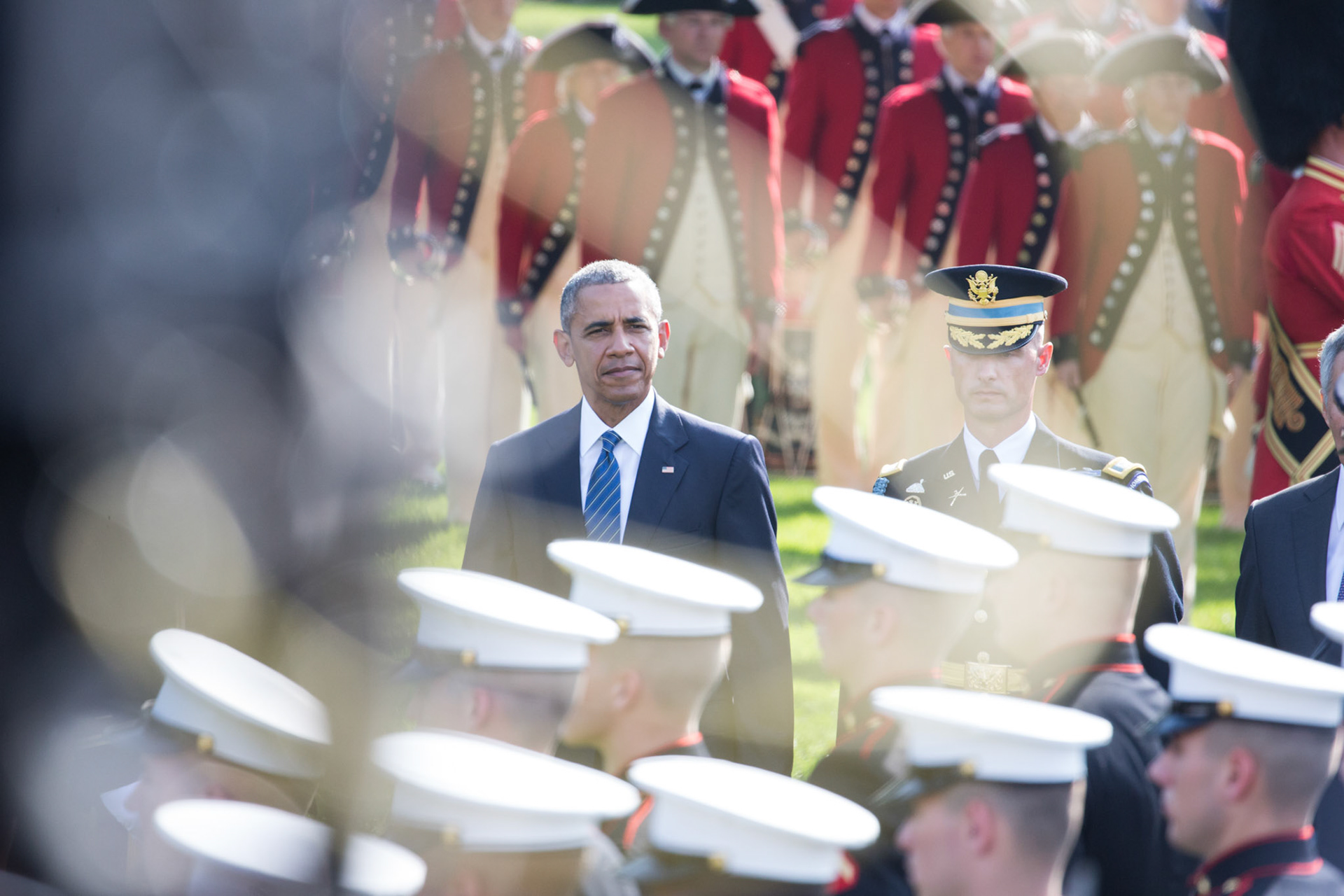 Washington, D.C. — On Tuesday, August 2, on the South Lawn of the White House, President Barack Obama welcomed Prime Minister Lee Hsien Loong, of Singapore, with a State Arrival ceremony. | ©2016 Photo by Cheriss May, www.cherissmay.com
