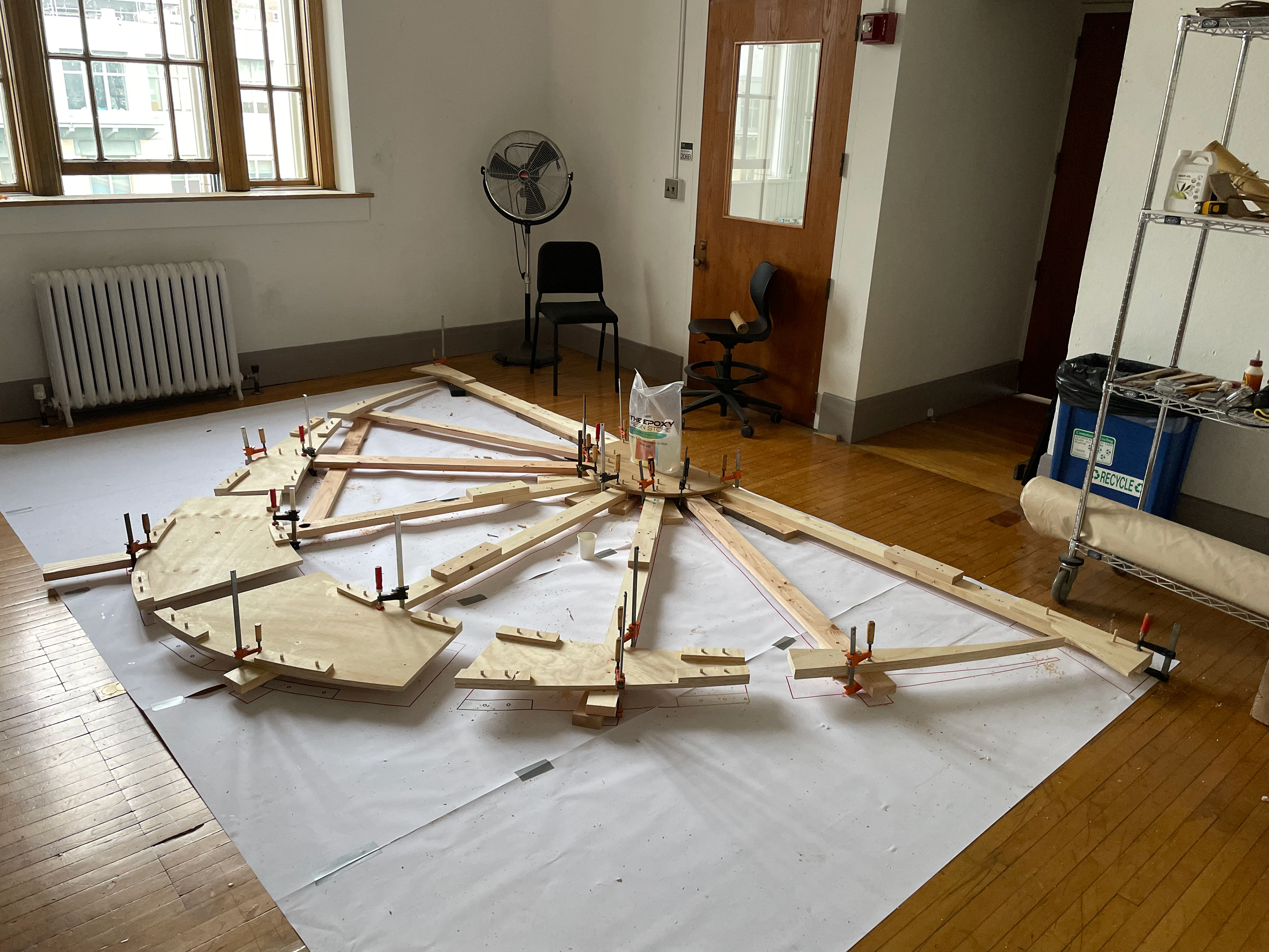 Jig for Forming Arches
