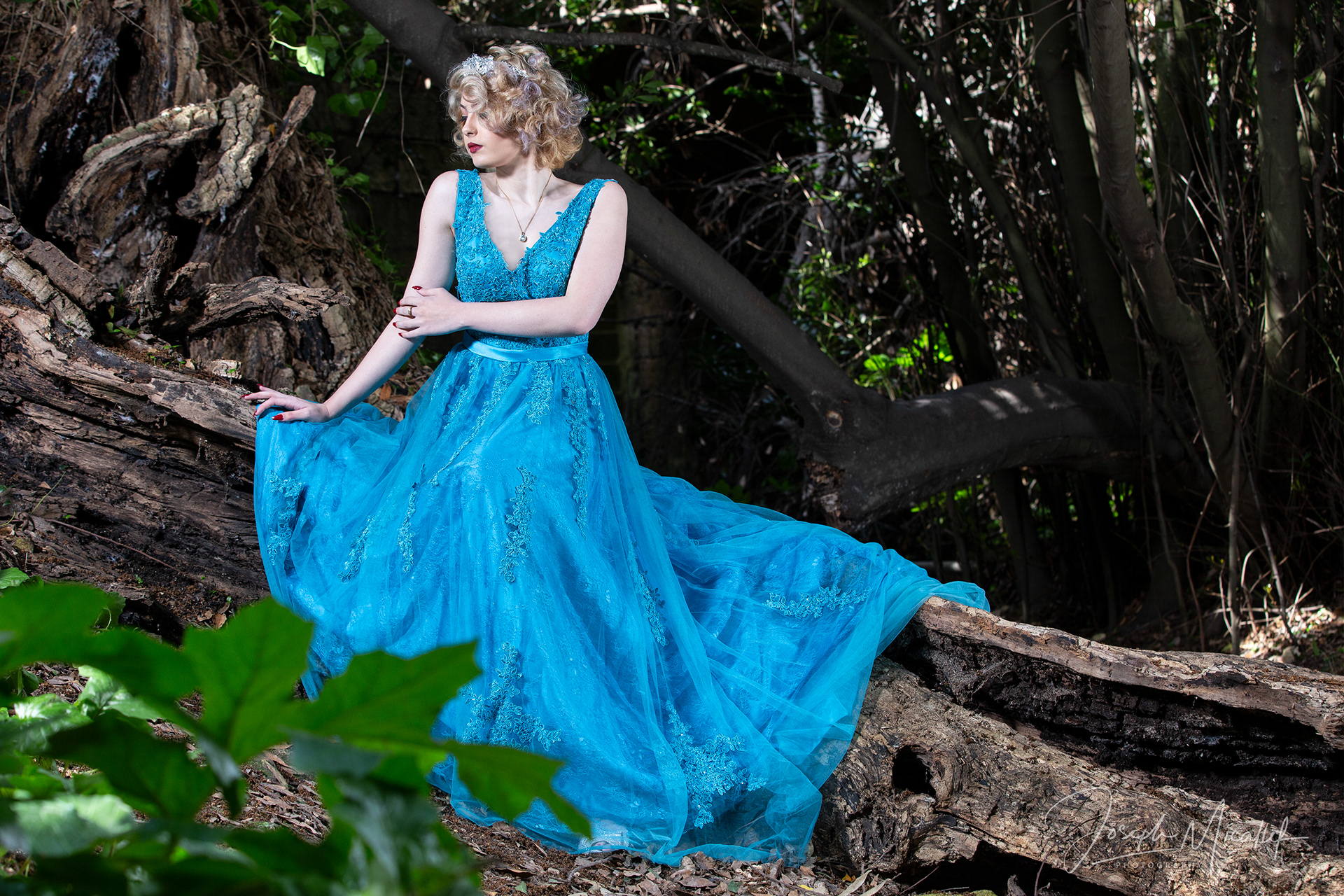 Model Cosette at Buskett, Malta