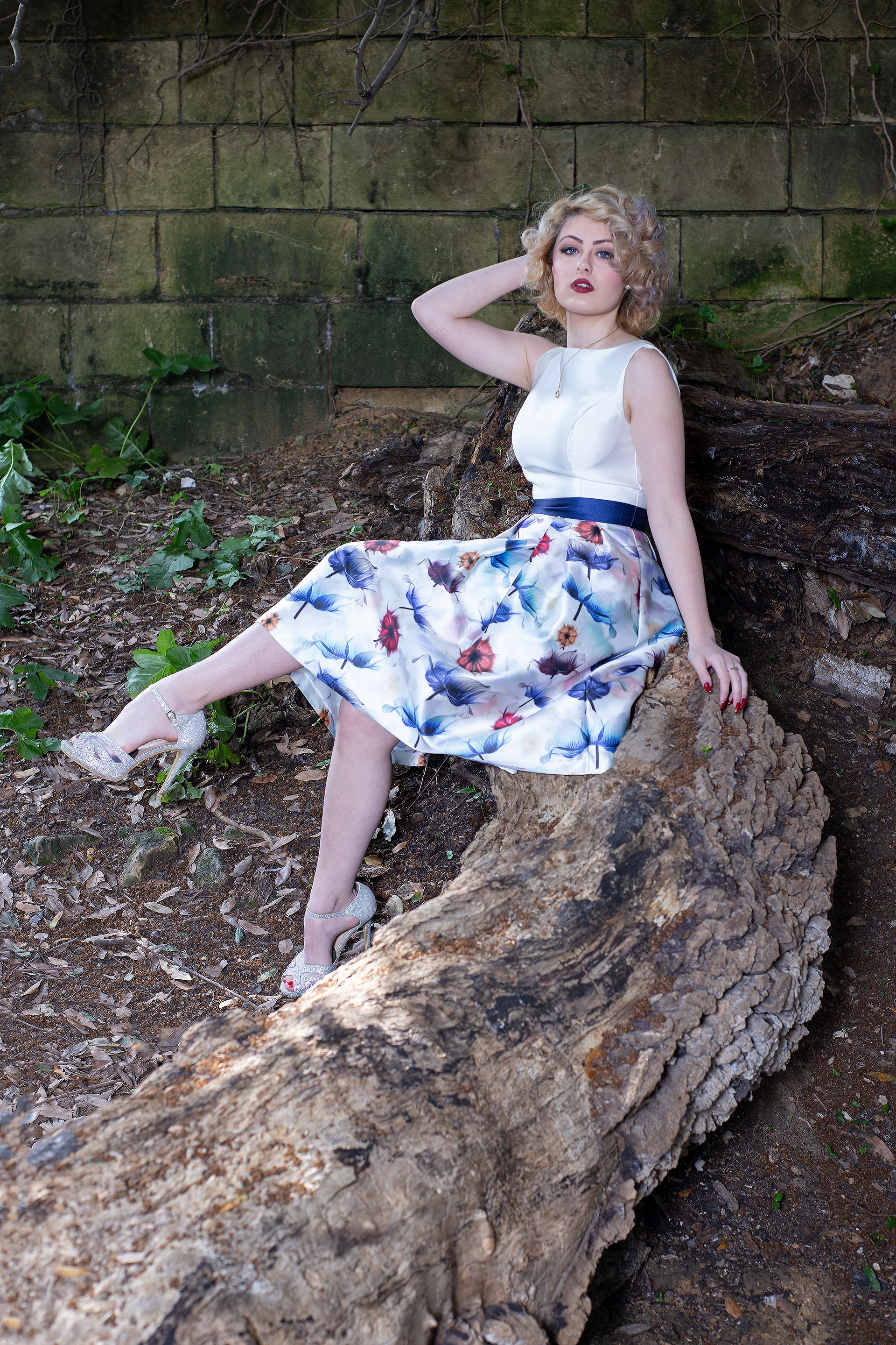 Model Cosette at Buskett, Malta