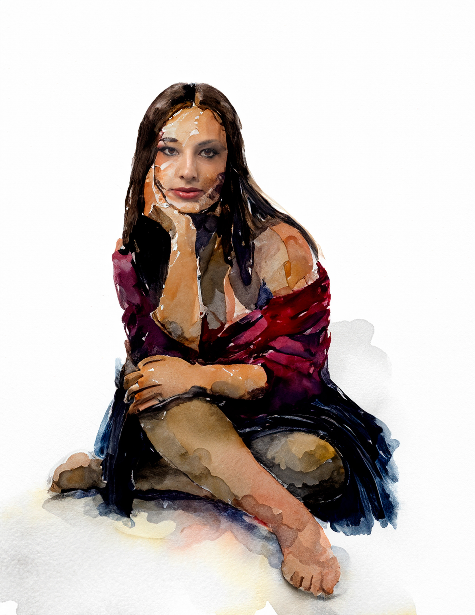 Model Ritienne - some artistic license from my part,