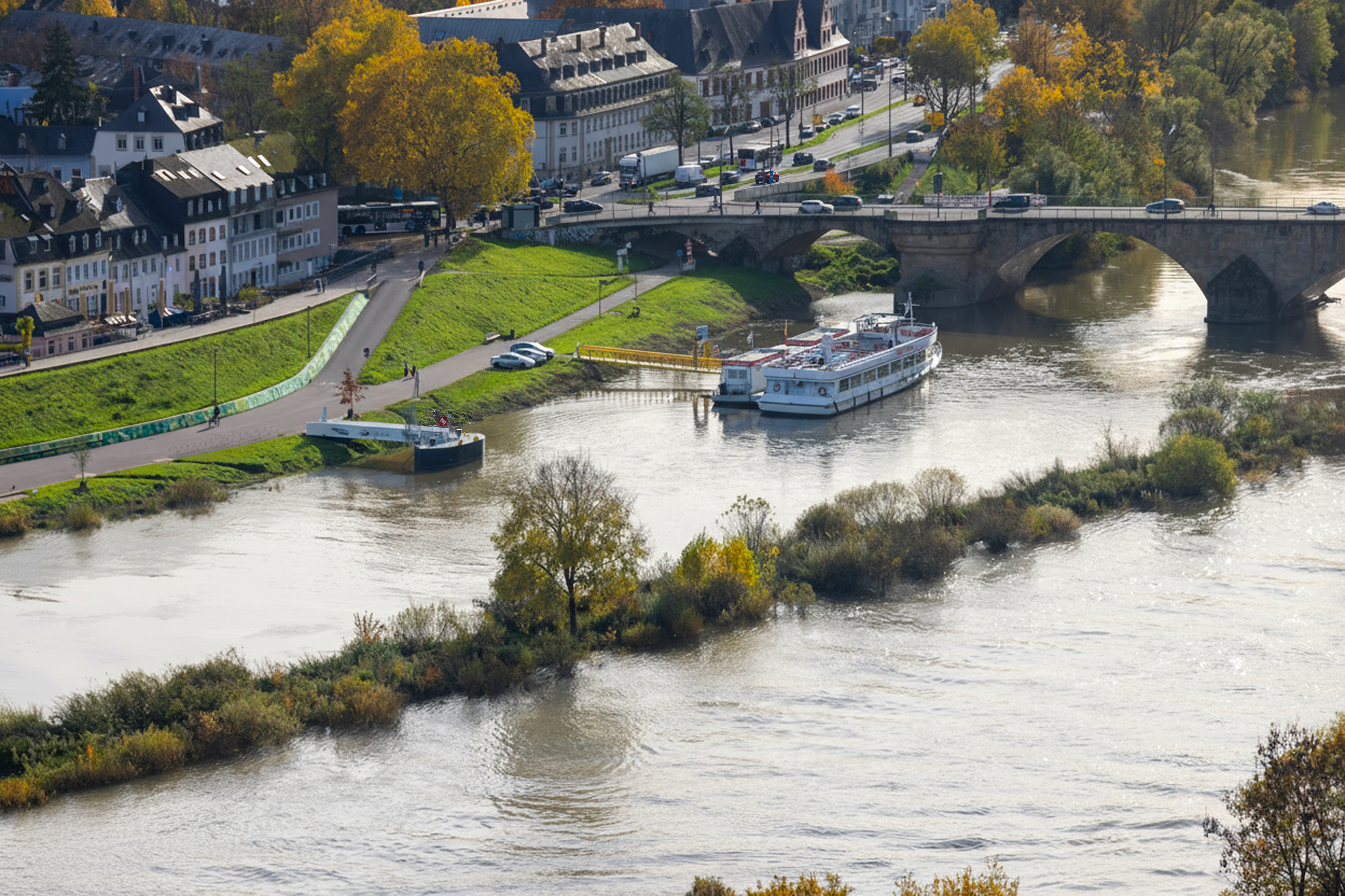 Shot from high - Mosel river, Germany