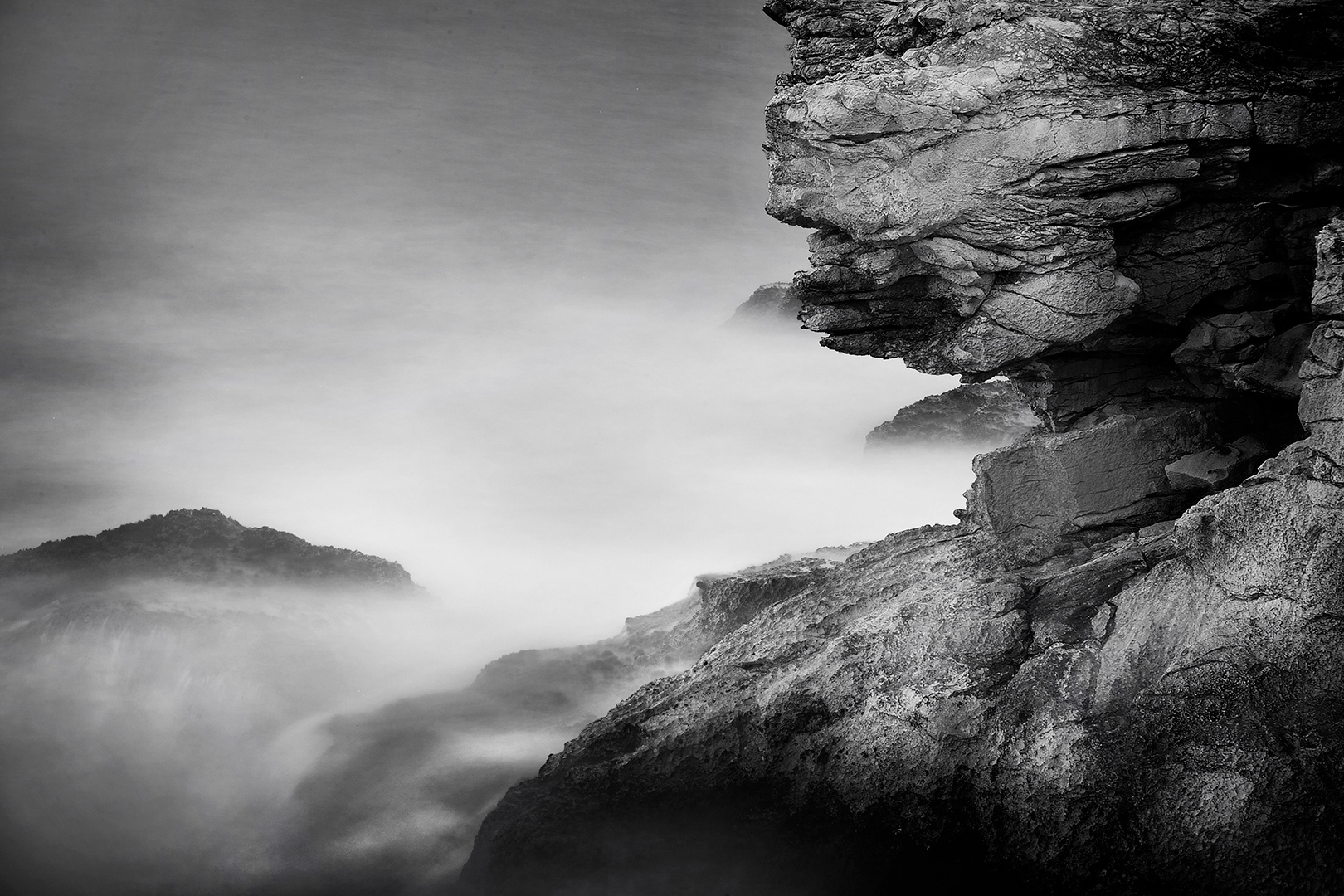 Long exposure shot in Sliema, Malta