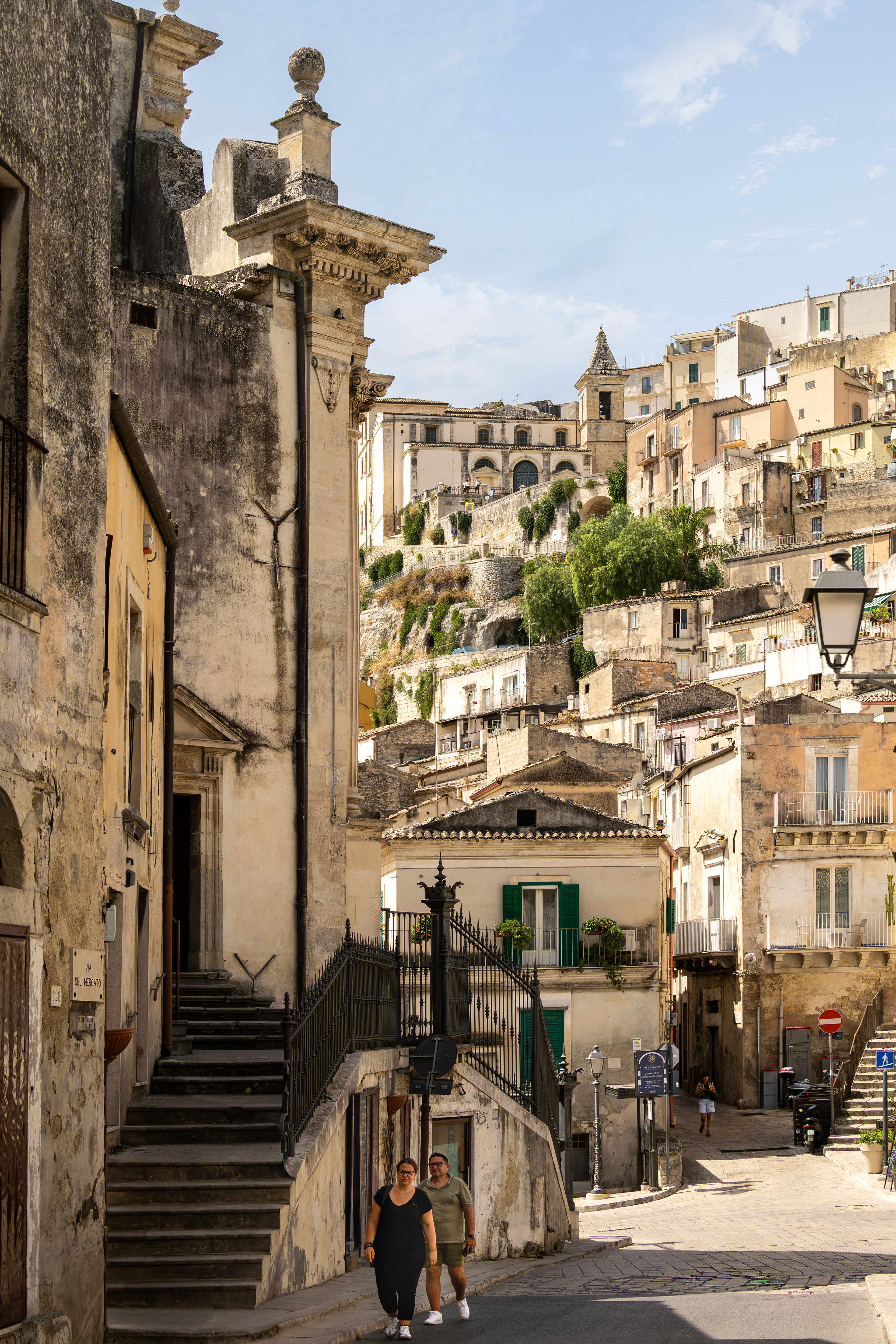 Via Del Mercato, Ragusa Ibla, Sicily.