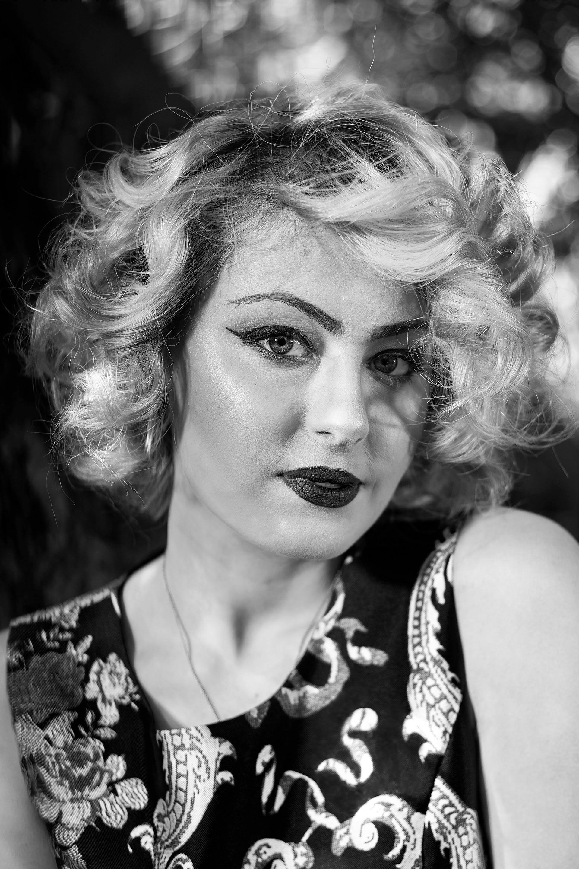 Model Cosette at Buskett, Malta