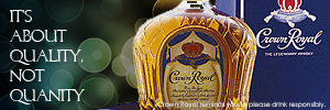 Luxury-forward nightlife integration concept showcasing Crown Royal within Planet Holla’s premium entertainment ecosystem.