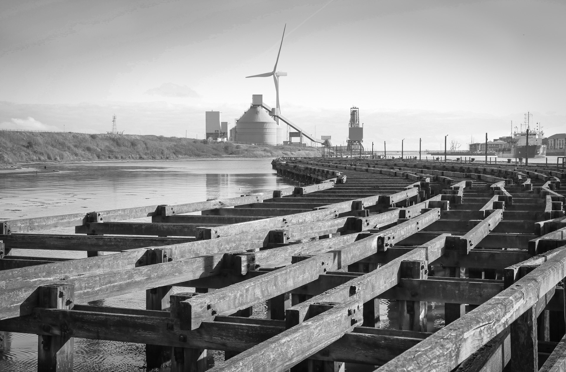 Battleship Wharf, Port of Blyth