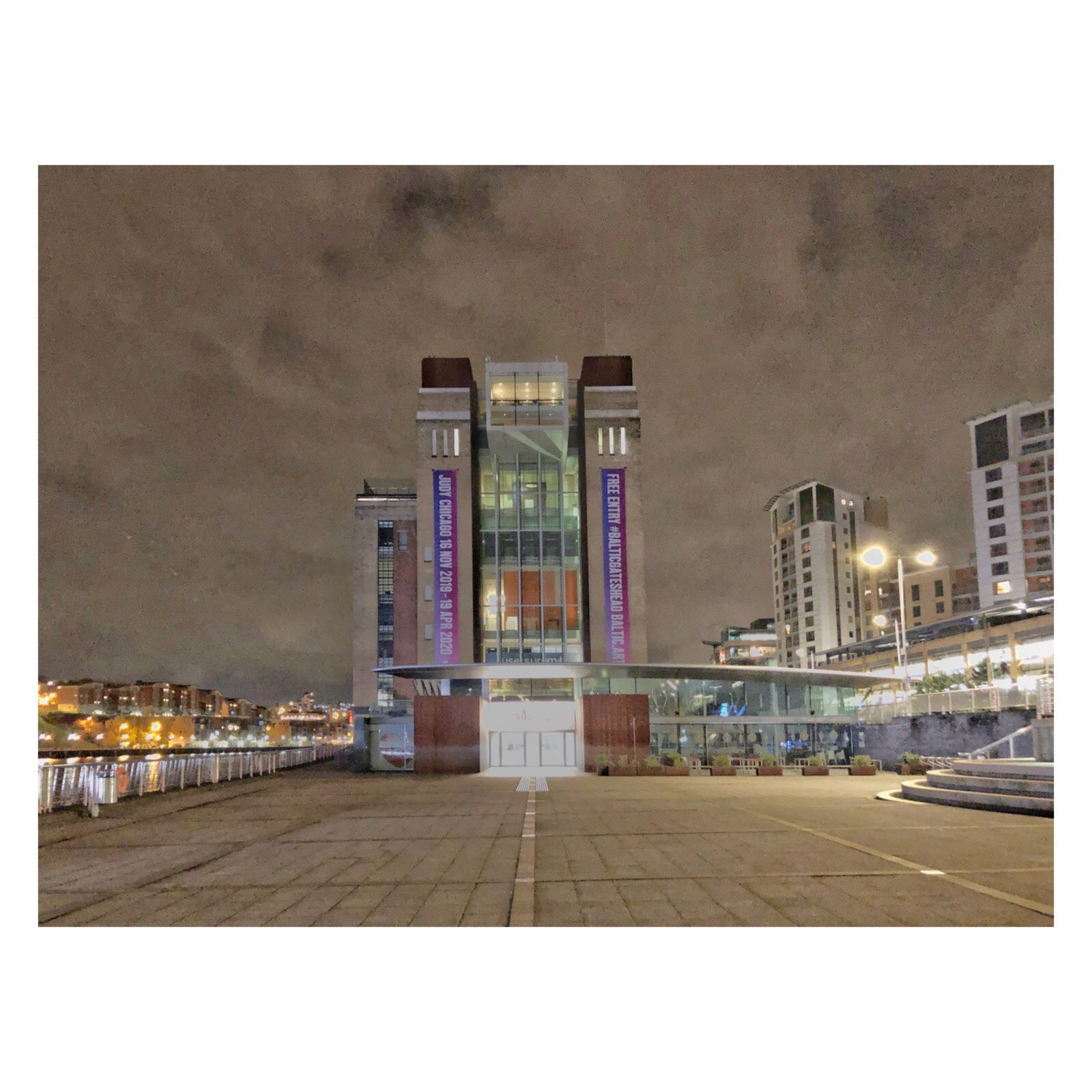The Baltic, Gateshead Quay  at night