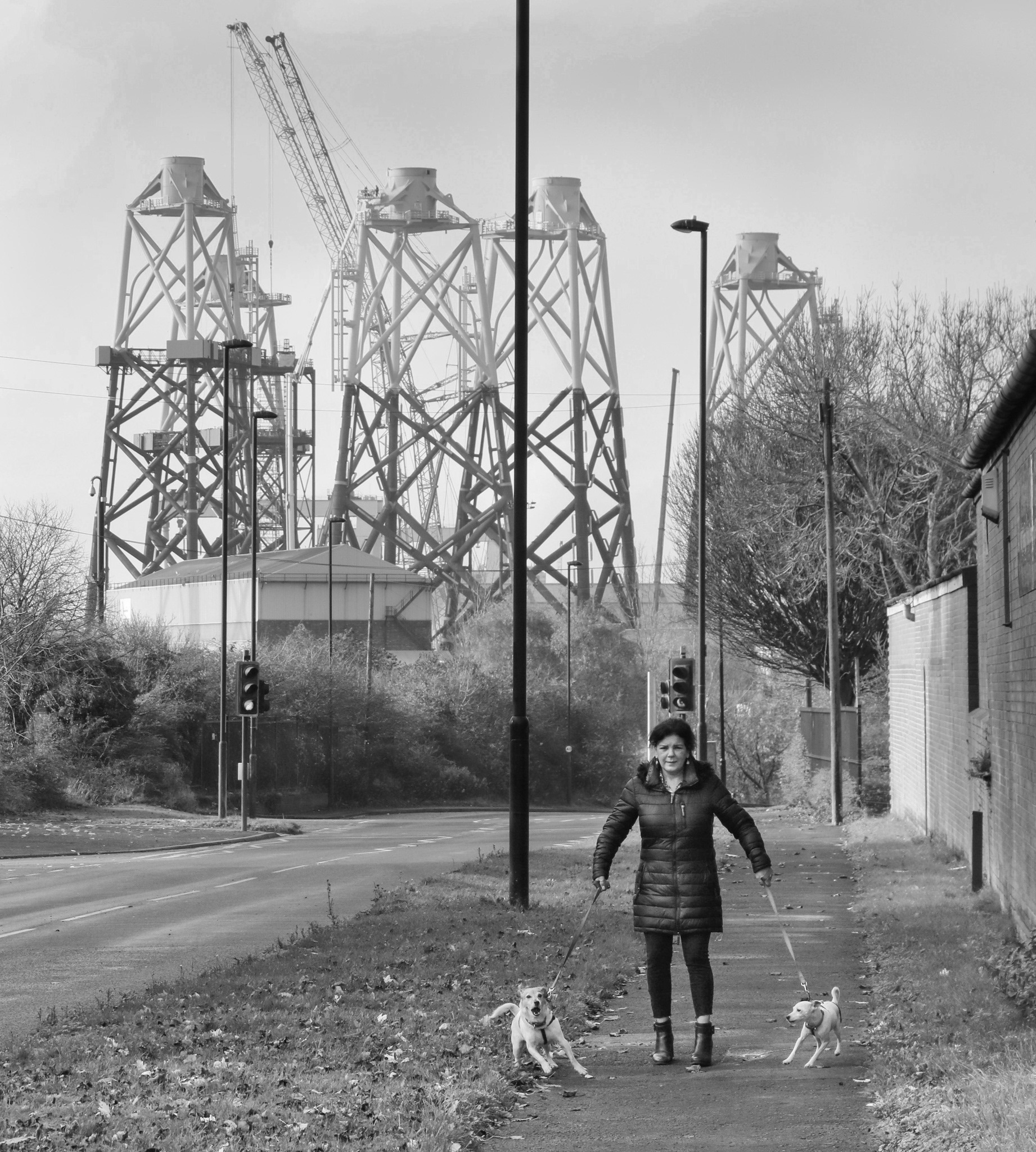 Jackets under construction