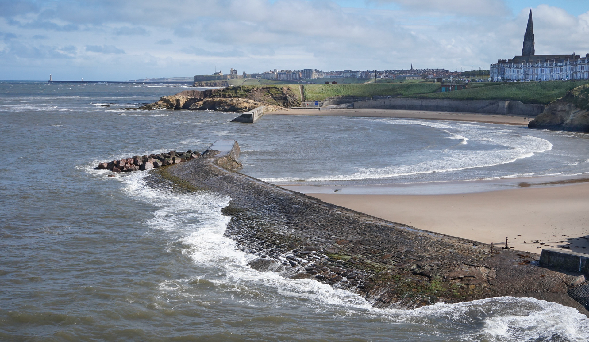 Cullercoats Bay, looking South