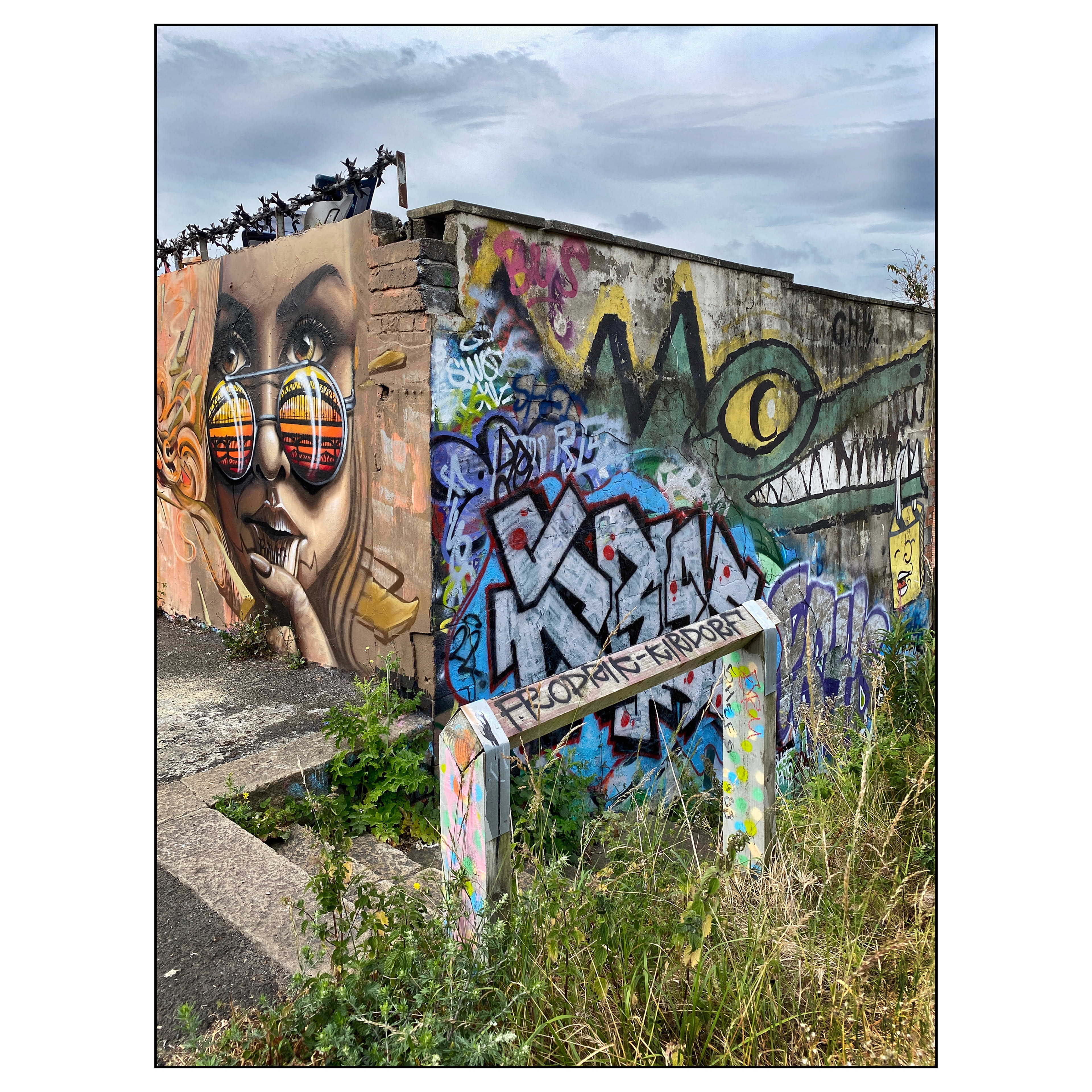 Ouseburn Graffiti Wall