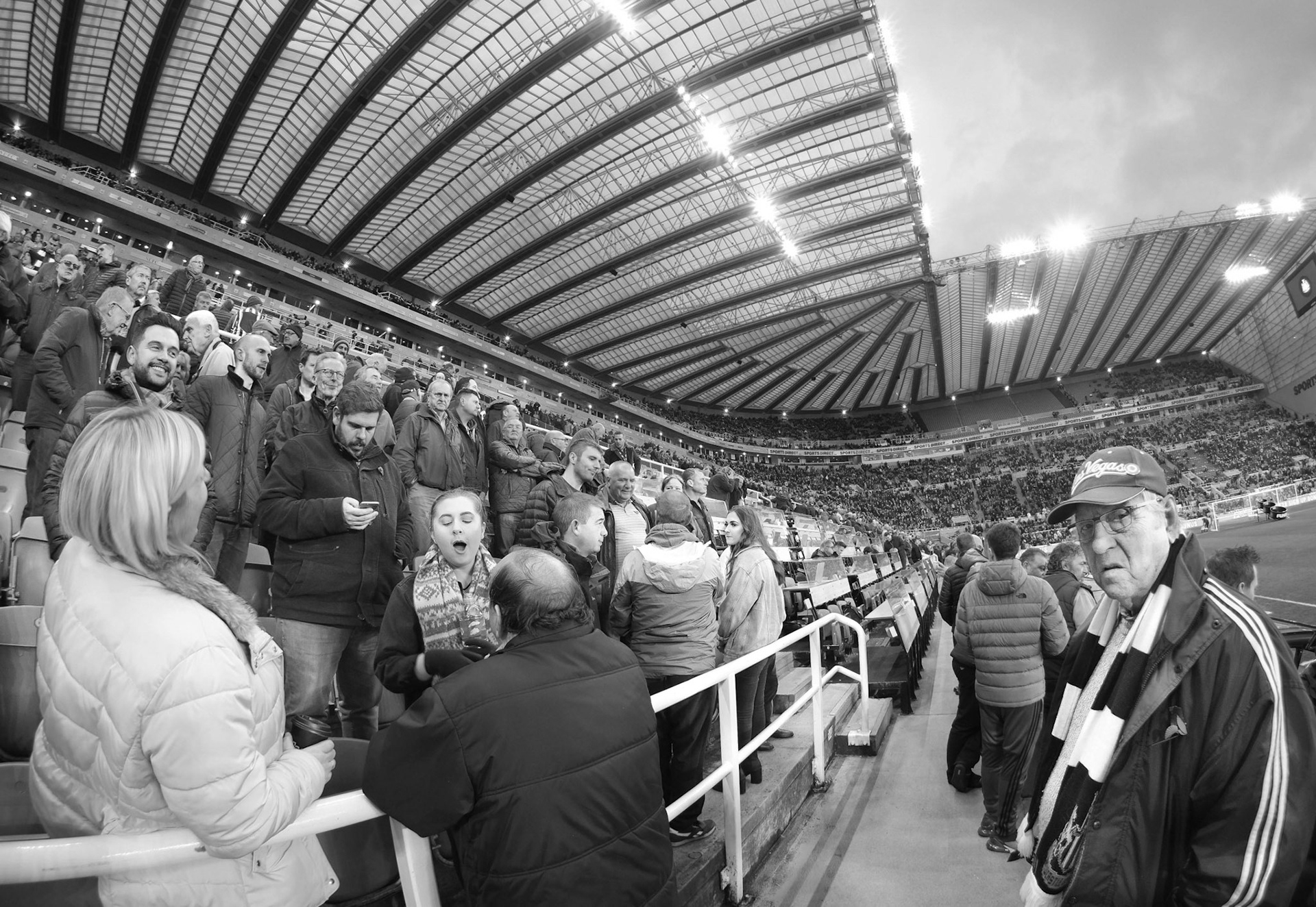 St James' Park. Newcastle