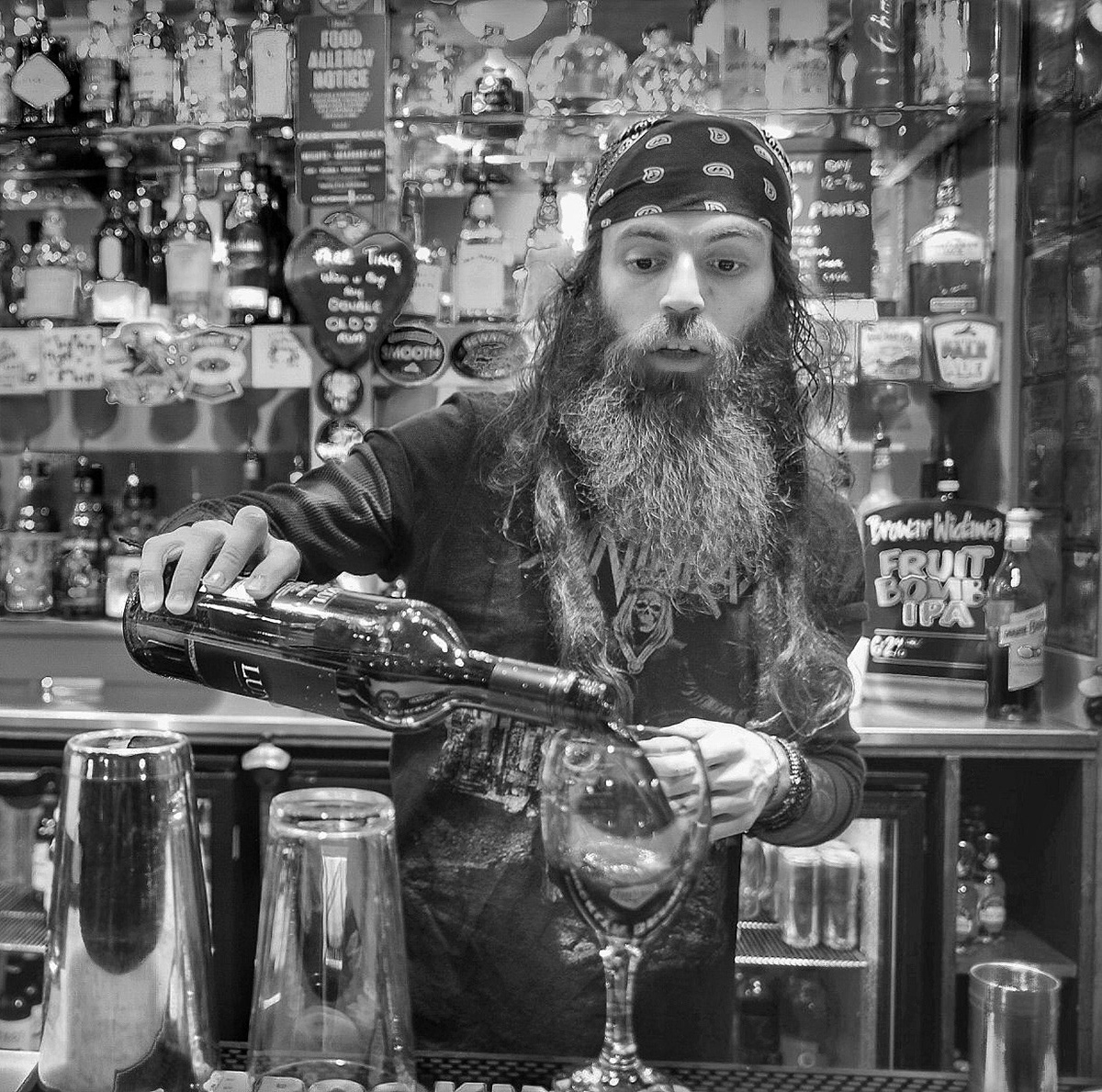 Barman, Head of Steam, Tynemouth