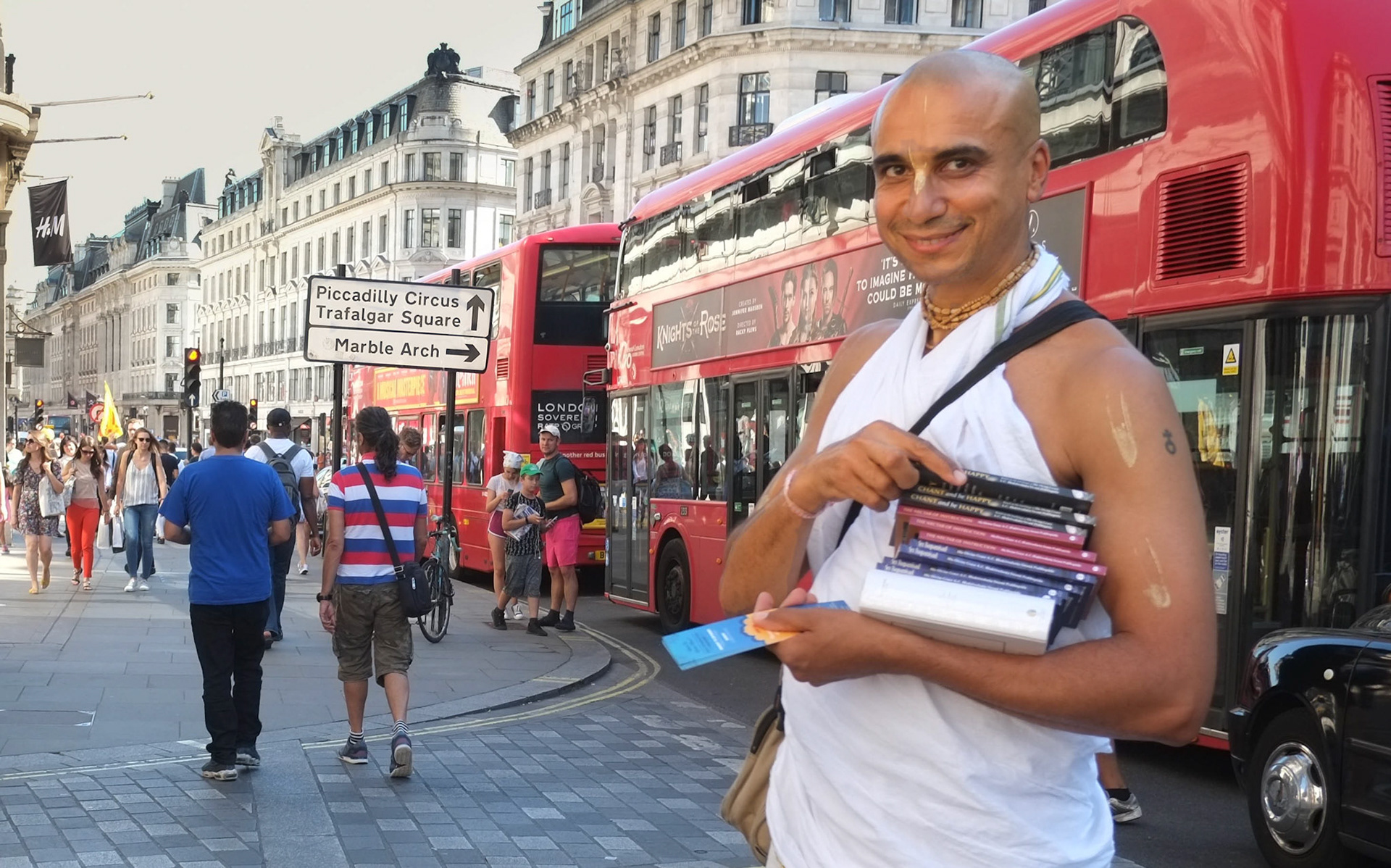 Hari Krishna, Oxford Street, London 2018