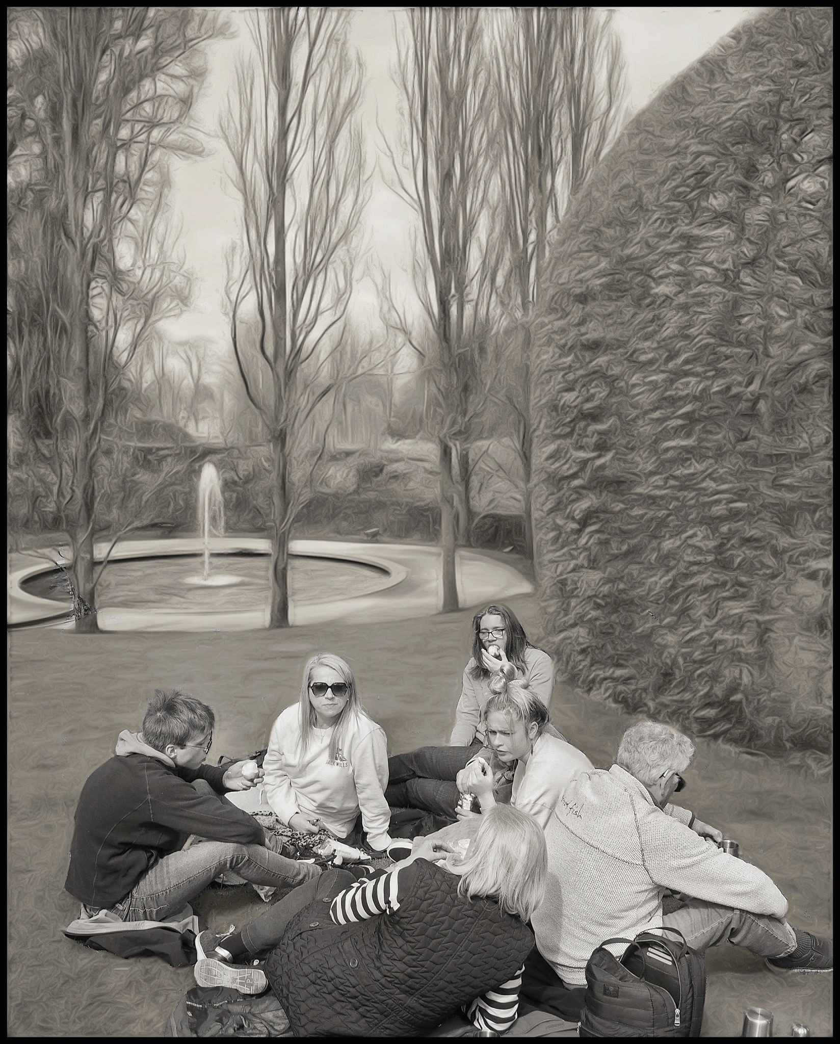 Alnwick Gardens April 22