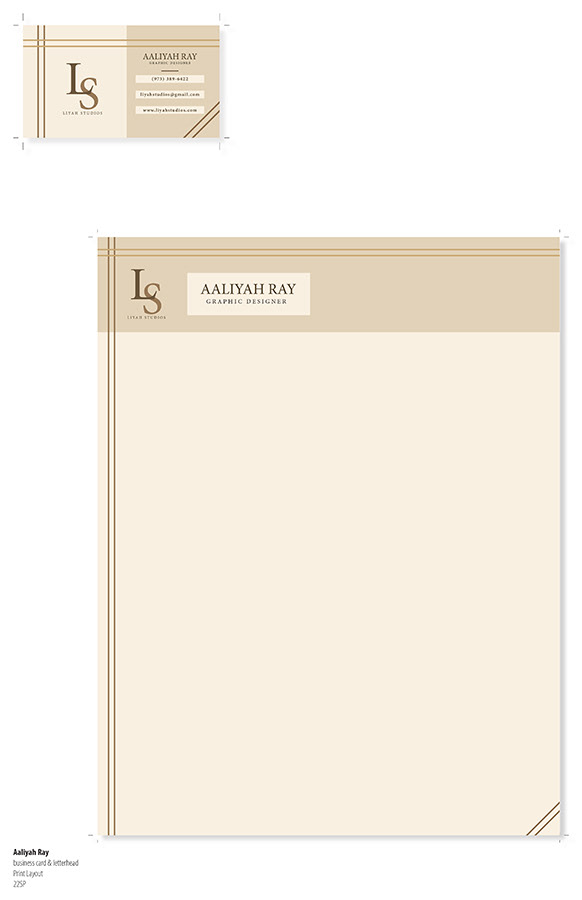 22SP_Ray, Aaliyah_bcard & letterhead
