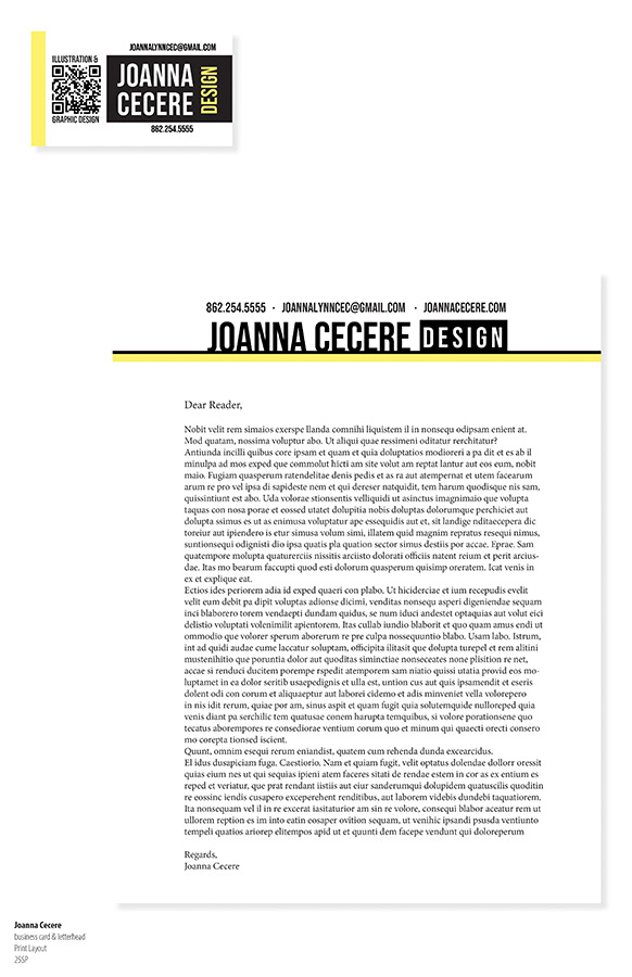 25SP_Cecere, Joanna_bcard & letterhead