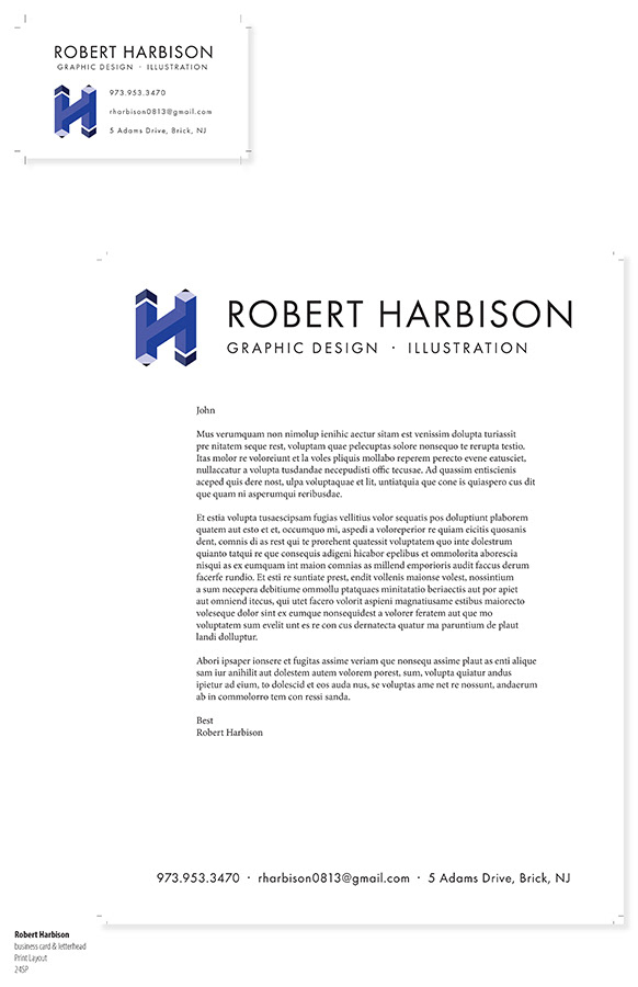 24SP_Harbison, Robert_bcard & letterhead