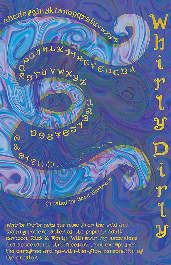 20SP_Barbrack, Jhone_font-specimen poster