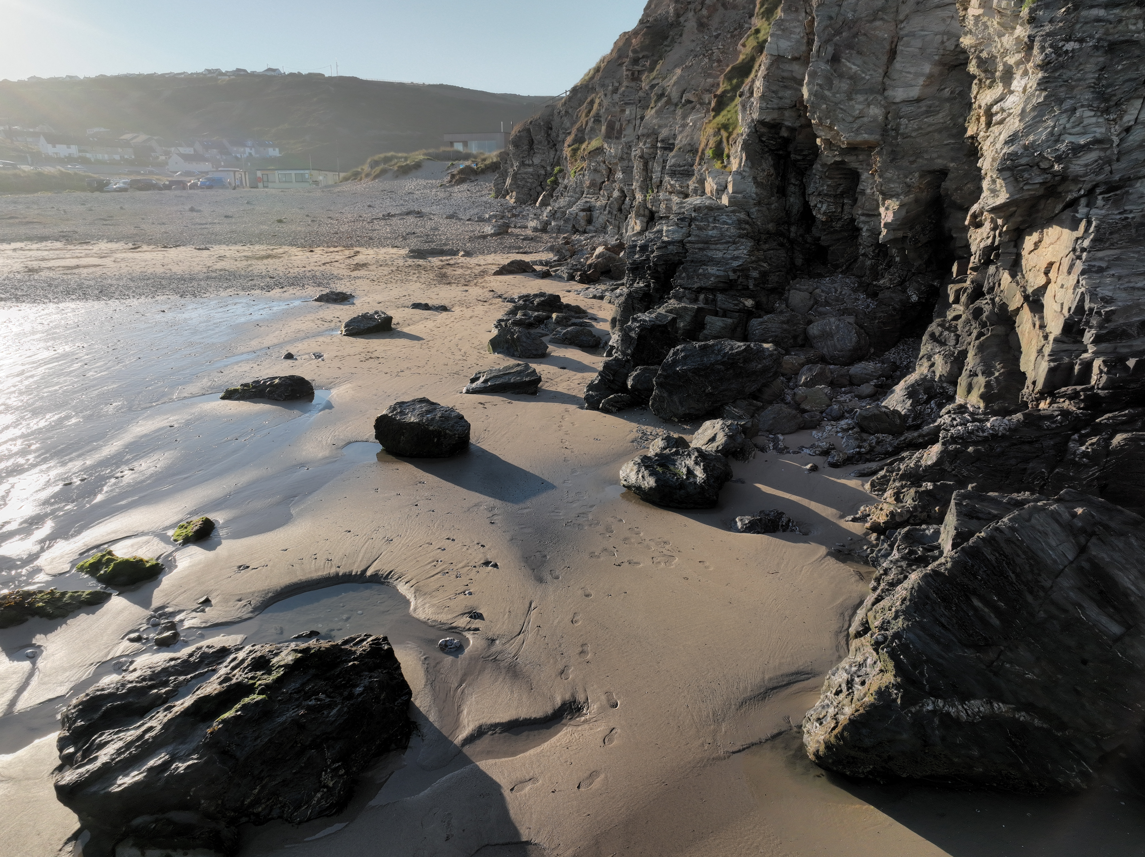 North view from Cornish Beach