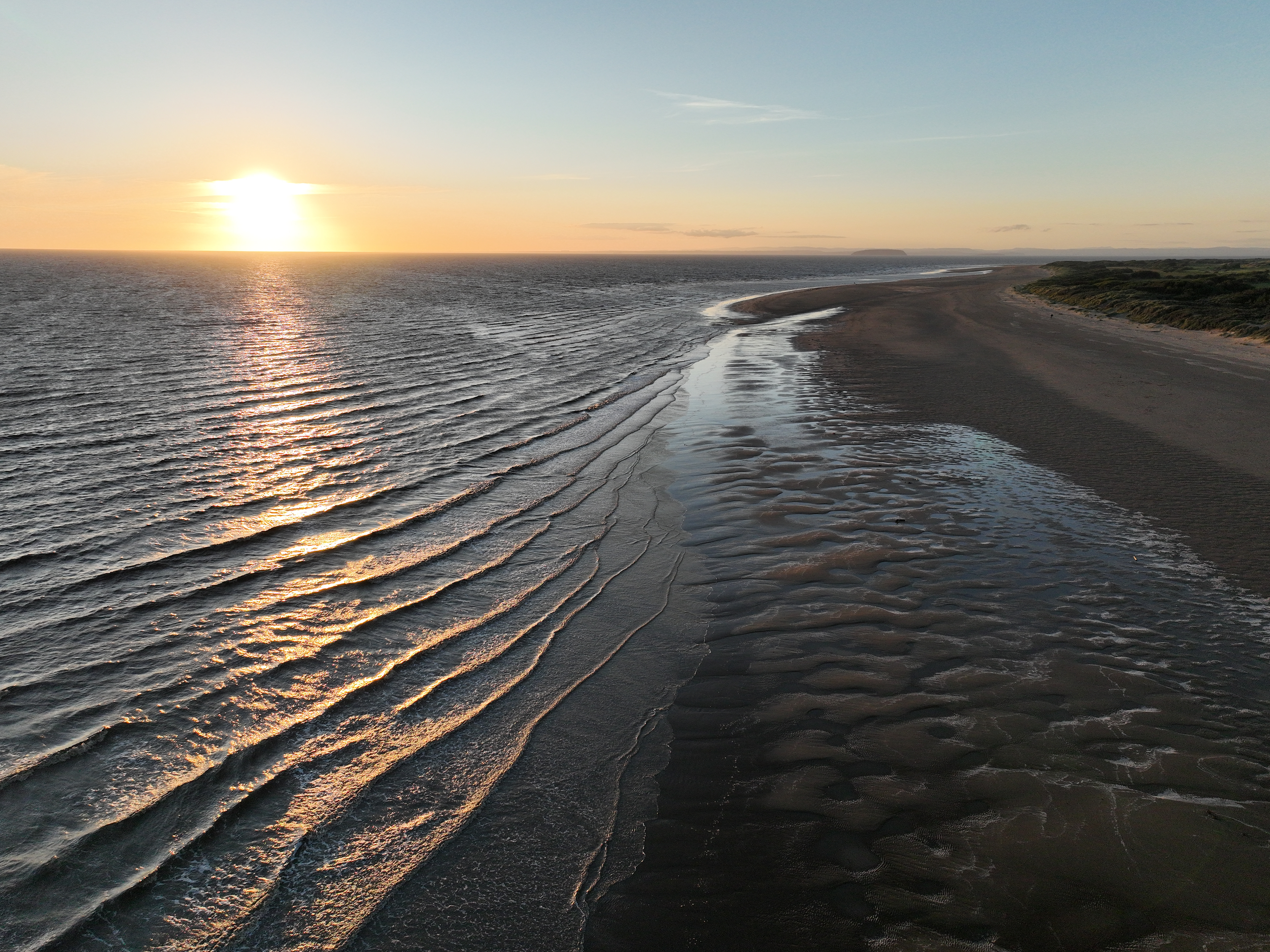 Sunset at Burnham On Sea