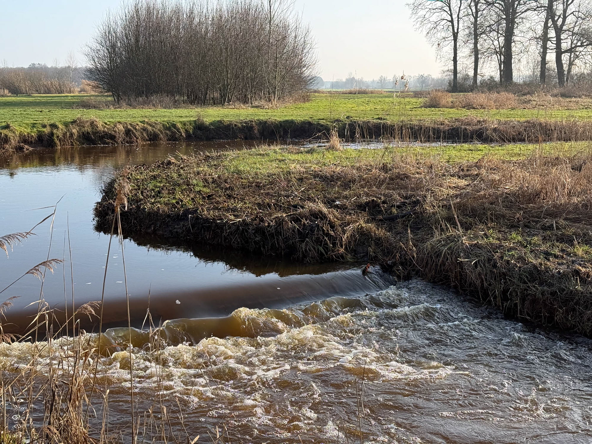 Bakelse Aa met vistrap