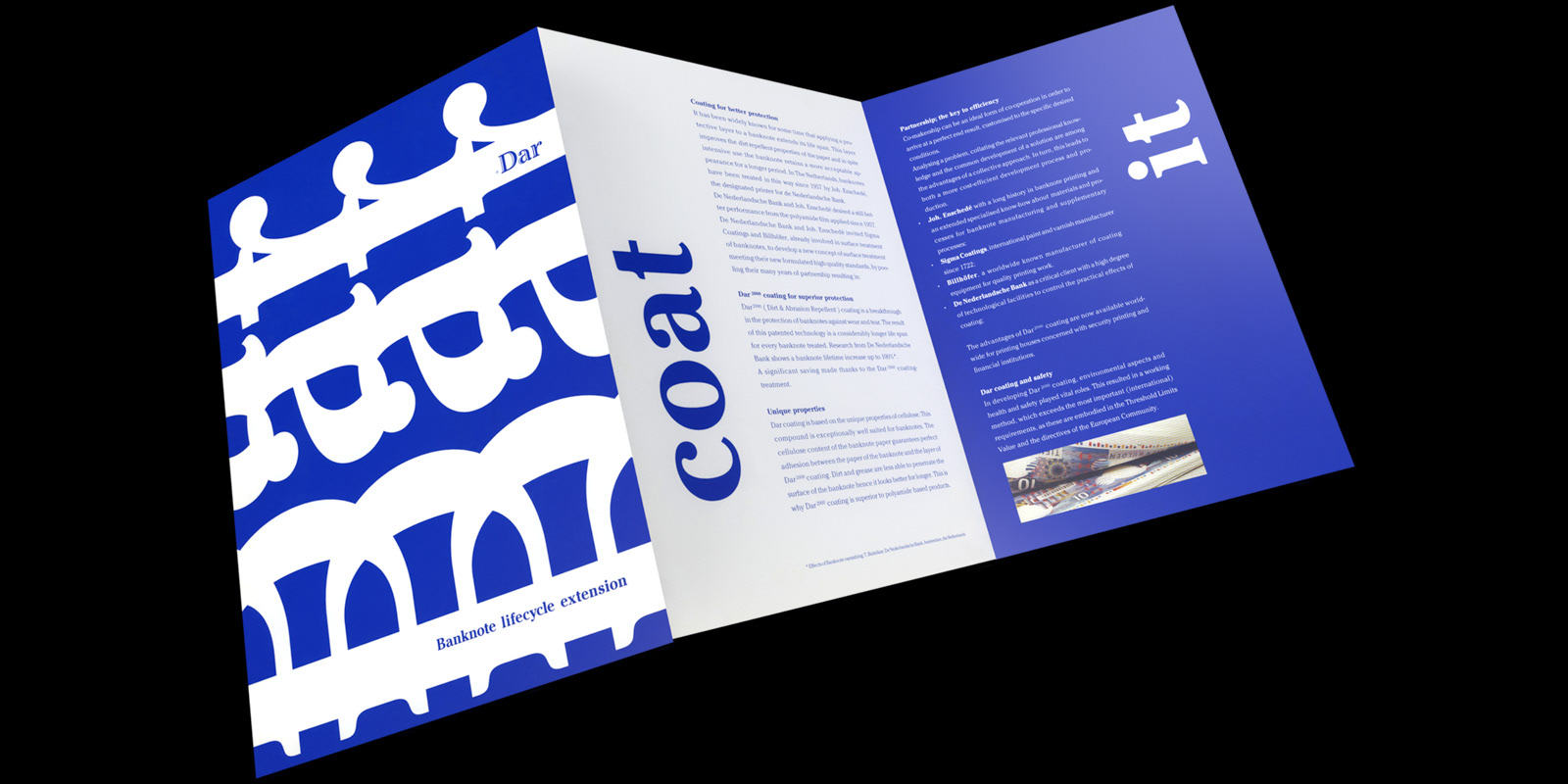 voorbeeld van een product brochure