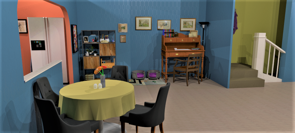 Flat Living Room