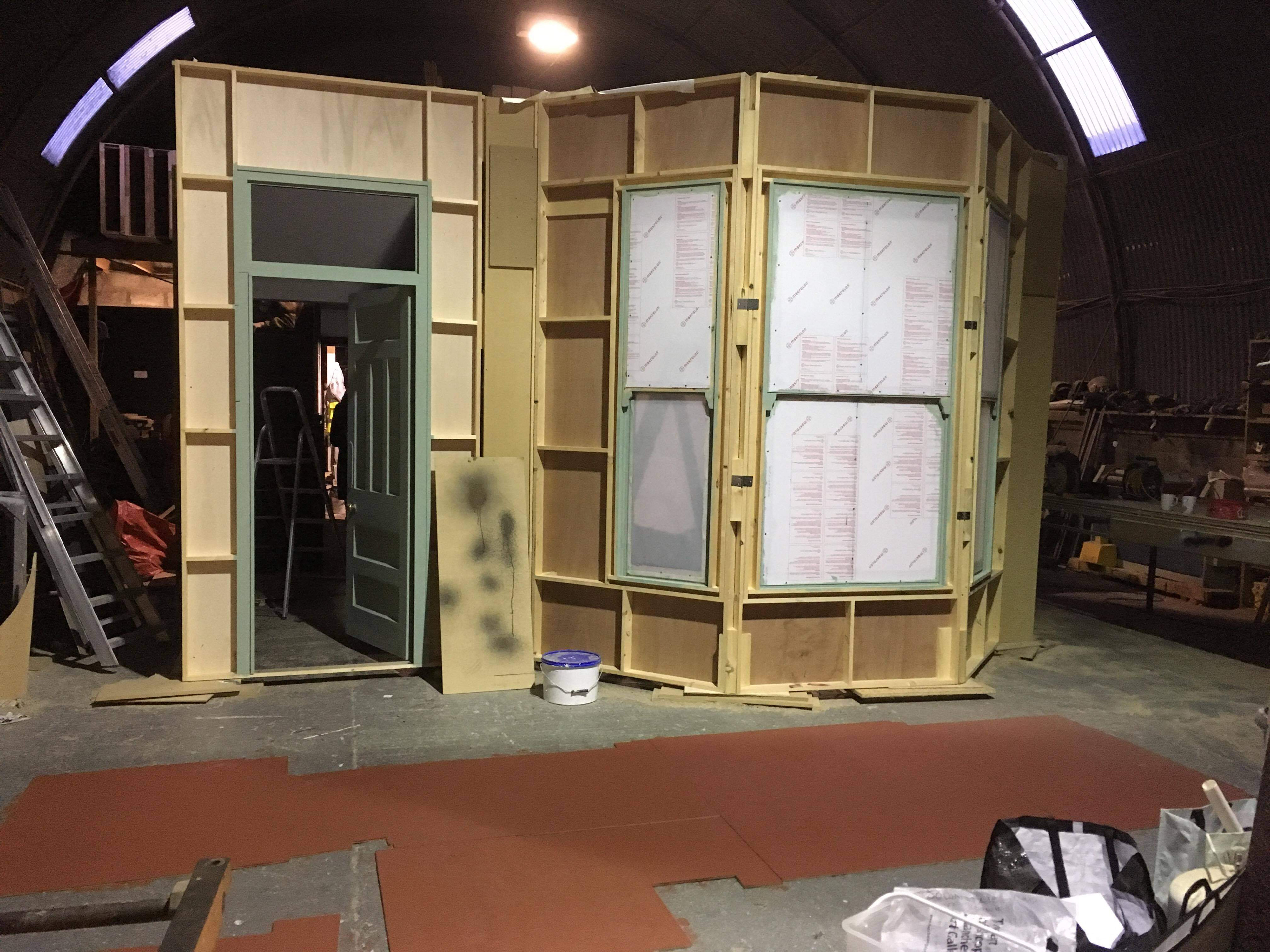 Back of Set