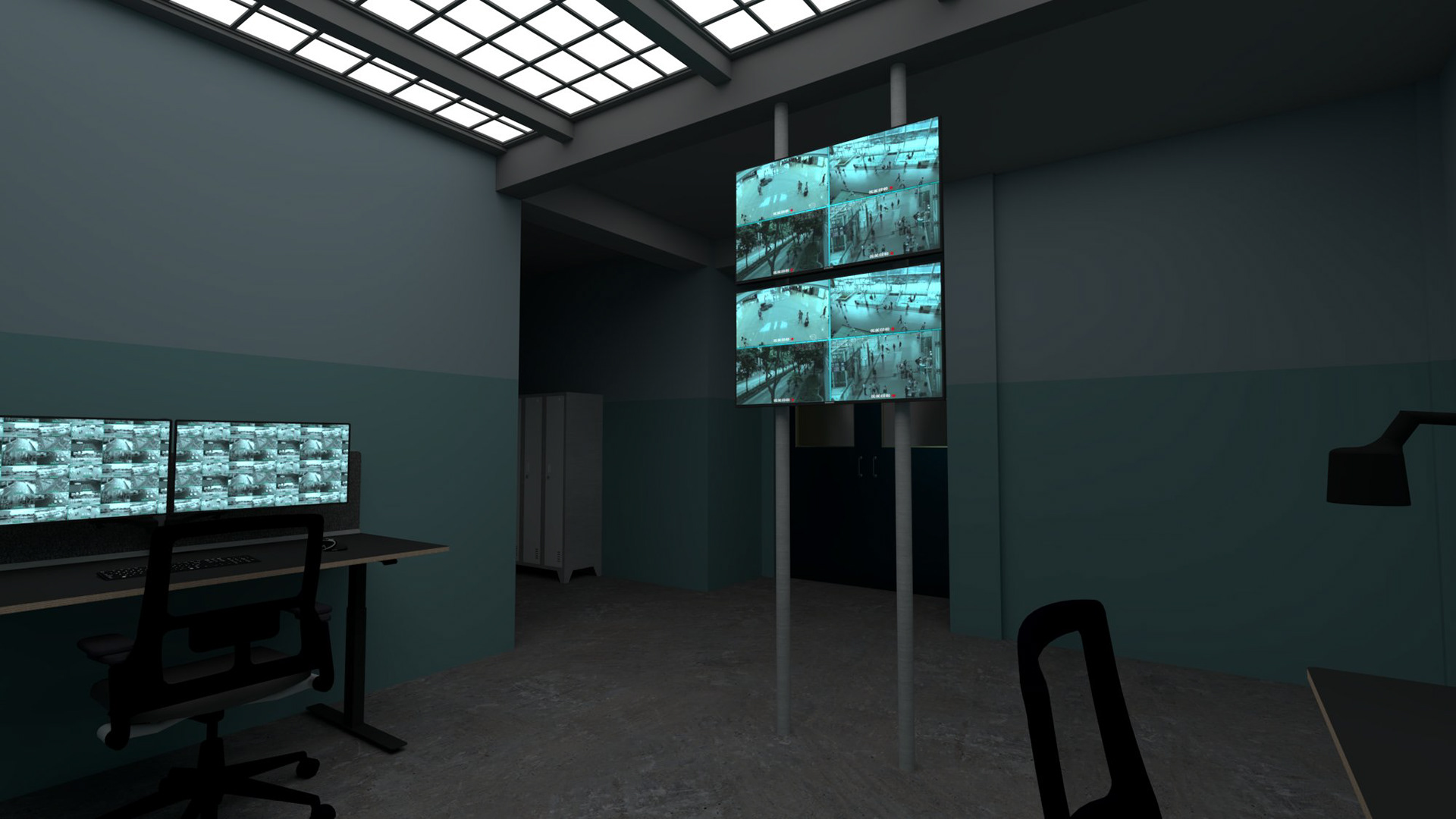 Int Lazarus HQ - Control Room