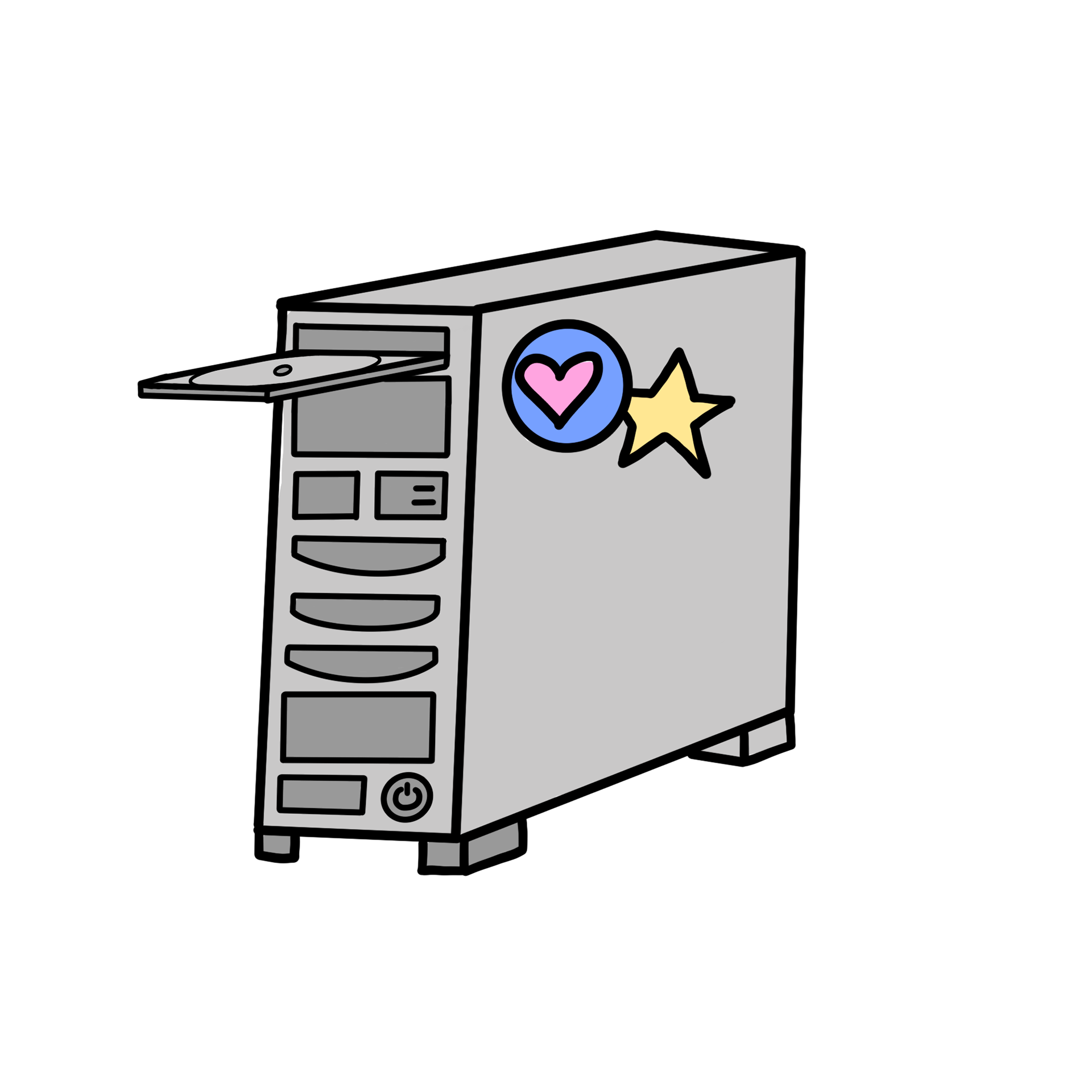 Aurora's Computer Tower