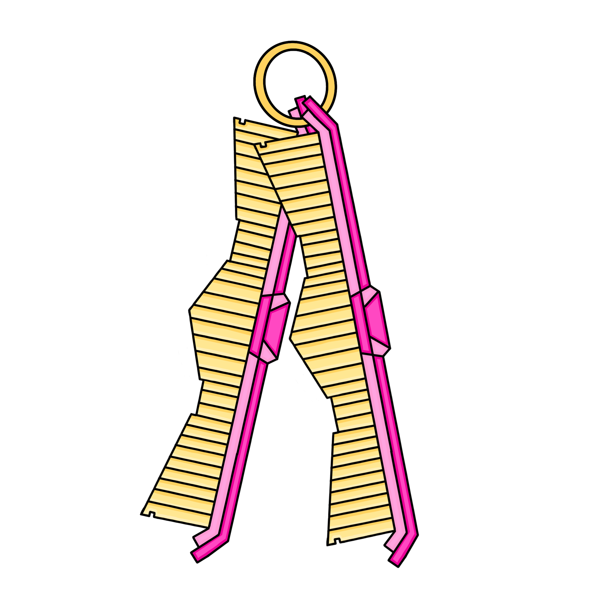 Melody's RAM Keychain