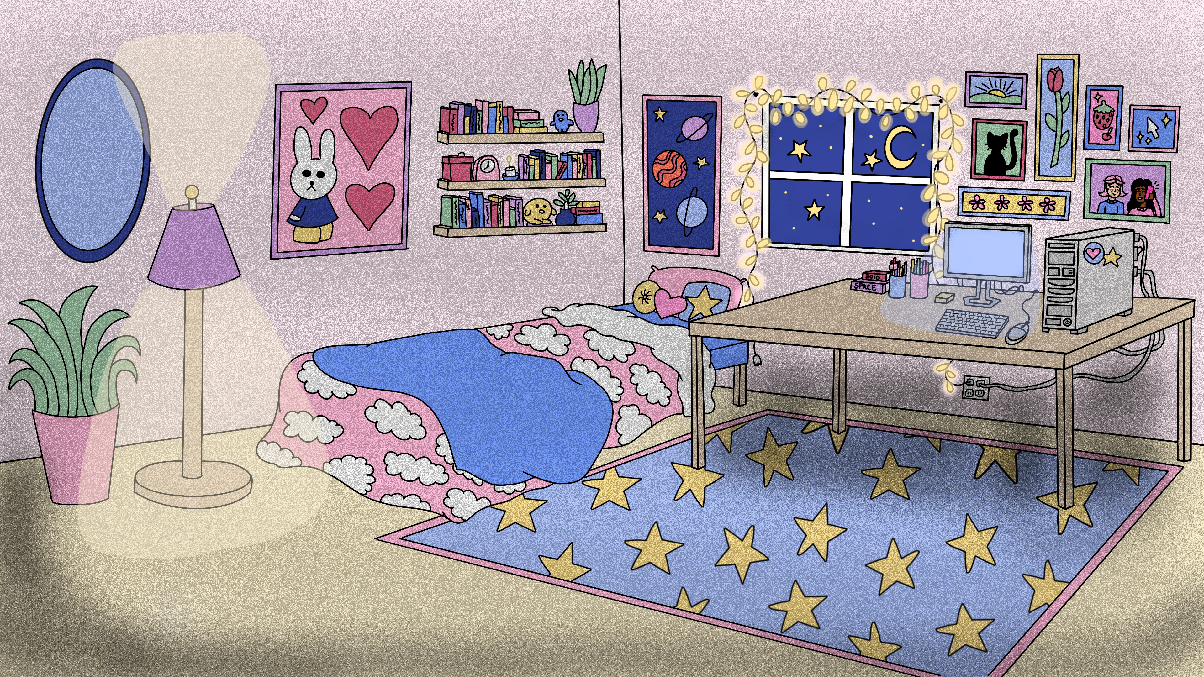 Aurora's Bedroom Angle 1