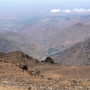North from Toubkal