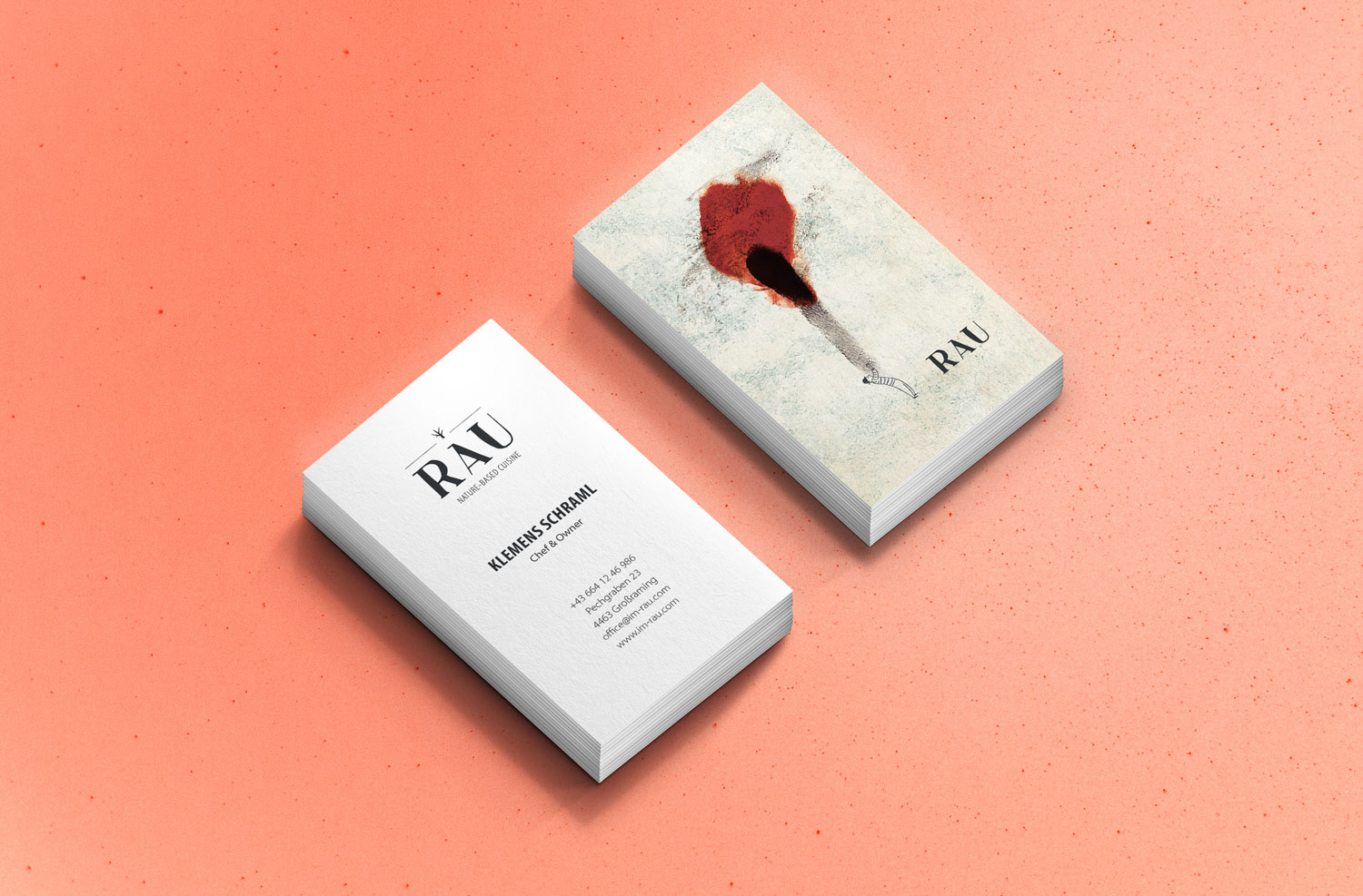 Business Cards with illustrations