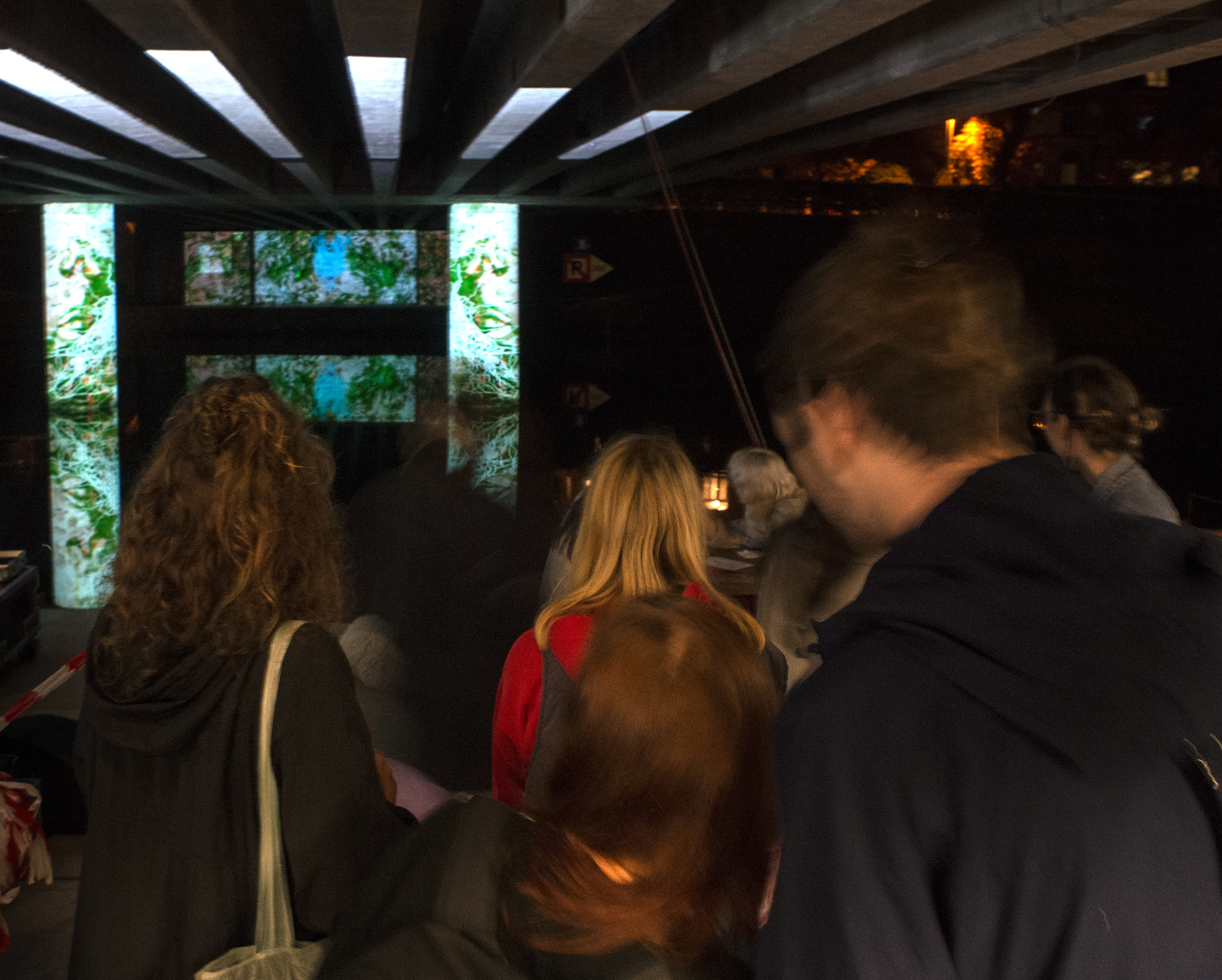Présentation at Prule Bridge with Unreal Bonfire, Ljubjana, Slovenia, 2021