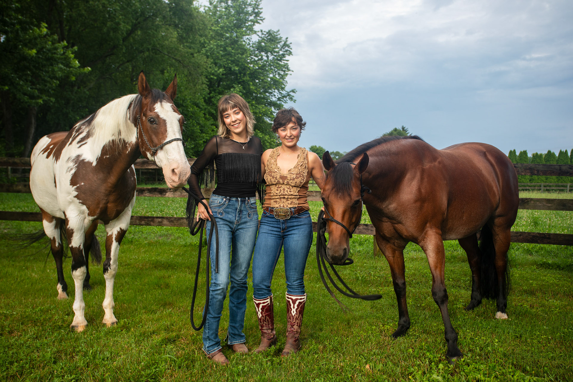 Trainers and their Horses. 2025. Digital Photograph.