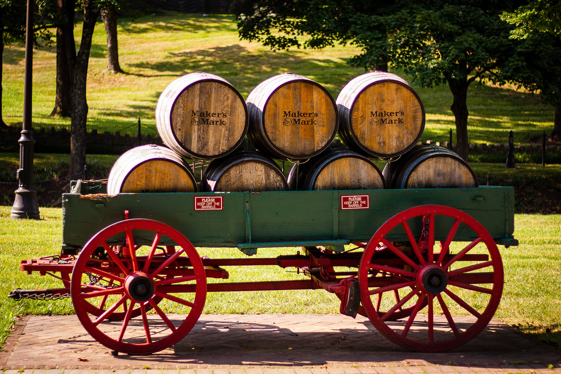 Maker's Mark Barrels. 2021. Digital Photograph.