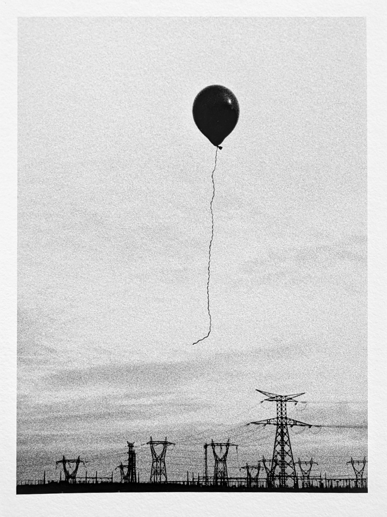 Handmade silver gelatin print by gildas lepetit-castel